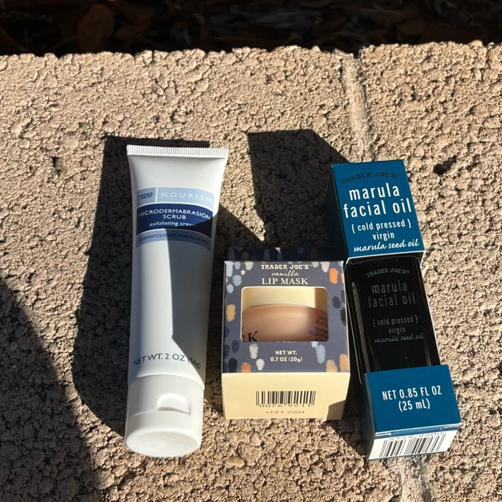 Trader Joe’s Vanilla Lip Sleeping Mask Laneige drunk elephant marula oil